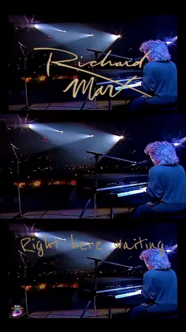 Richard Marx - Right here waiting live in 1989 #richardmarx #rightherewaiting #live #4k #amazing #foryour #80smusic #lovesong #beautifulvoice #legend 