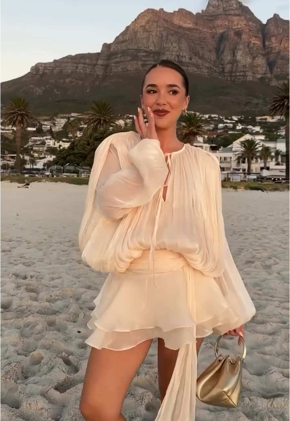 The most wanted dress ✨ Our ‘Sadie Ivory Plisse Mini Dress” available online. #VELAR  #summer2025 #clothingbrand #soiree #minidress #springfashion #fashiontrends2025 #fashiontiktok #summerwardrobe #springtrends #dress #summerlooks 