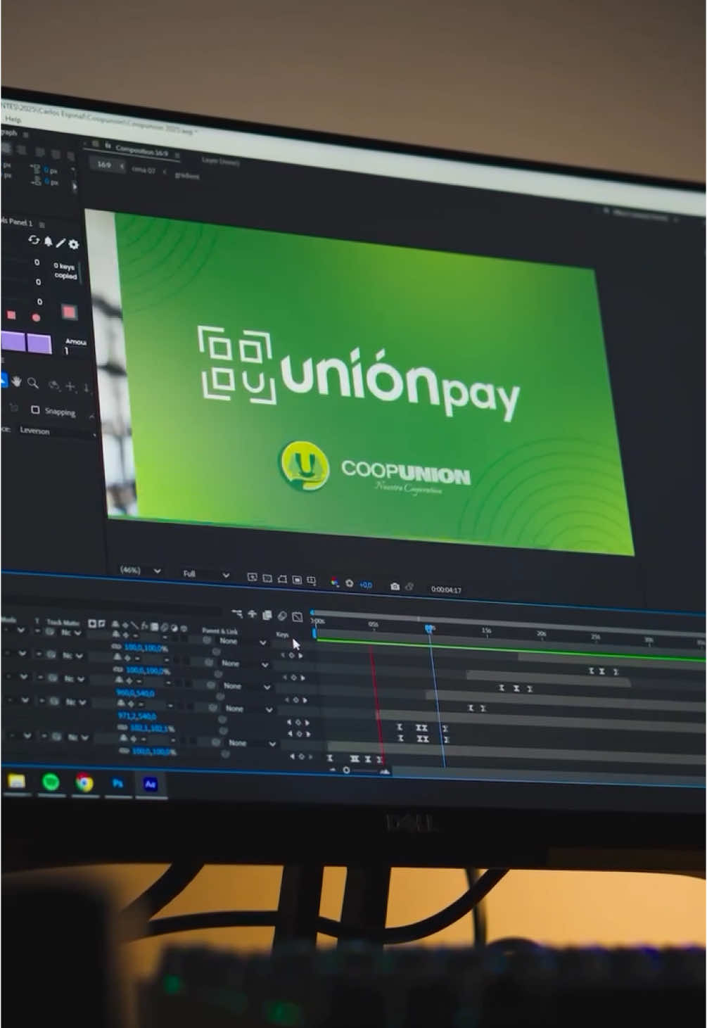 Mais um projeto finalizado✅ Another project completed✅ Client: @unidadcreativado  #aftereffects #animation #motiongraphics #motiondesign 