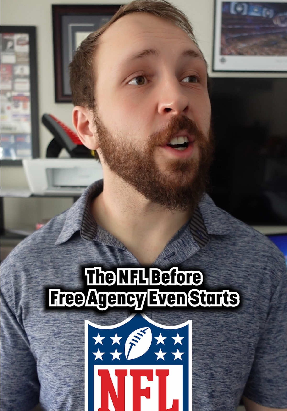 The buildup to NFL free agency might have been ever crazier than actual free agency  #nfl #football #metcalf #genosmith #seahawks #steelers #trade #freeagents #skit #sports #funny #sportstiktok 