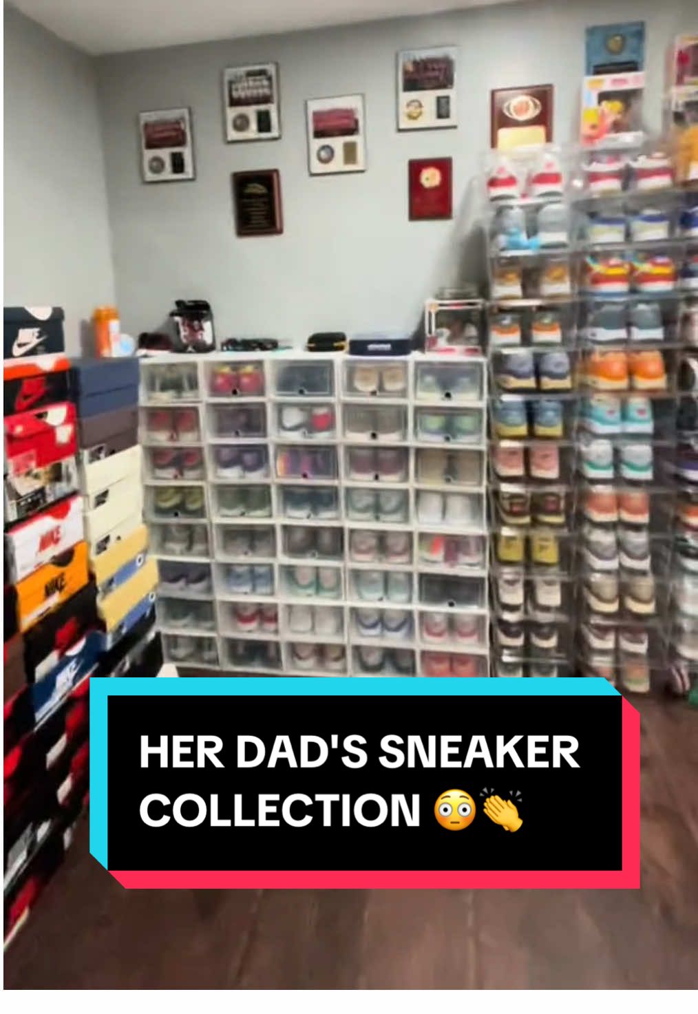 Pops has been in the game for a MINUTE 😳 (via @Brittany Antoinette)  #sneakers #sneakerheads #sneakertok #sneakertiktok #sneakerheadsbelike #sneakermeetup #sneakercollection #sneakercollector #ogsneakerhead #jordans #jordan #nike #adidas #sneakercheck #sneakeraddict #OG #hoopshoes #basketballshoes #fatherdaughter 