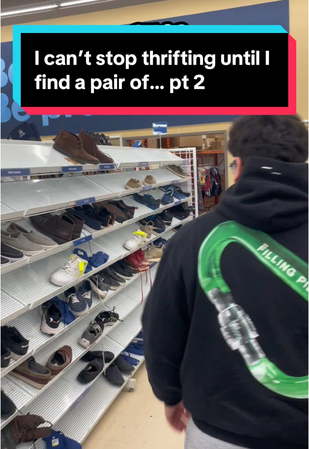 I won’t stop thrifting until I find a pair of… #sneaker #shoes 