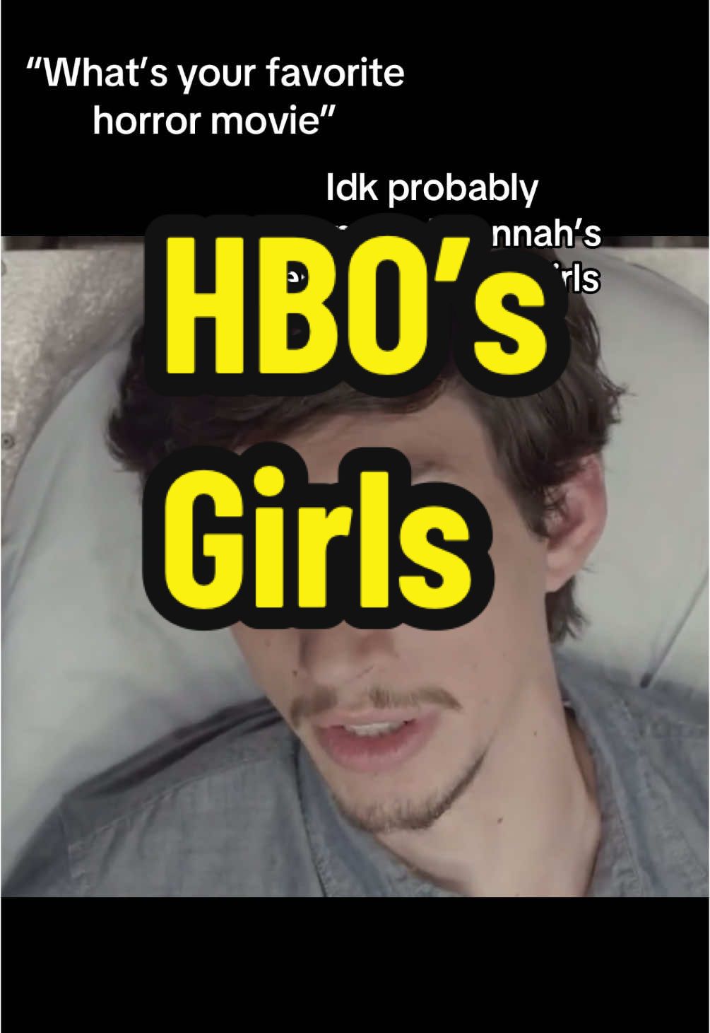 Love HBOs Girls as much as I love horror movies #girls #hbo #series #show 