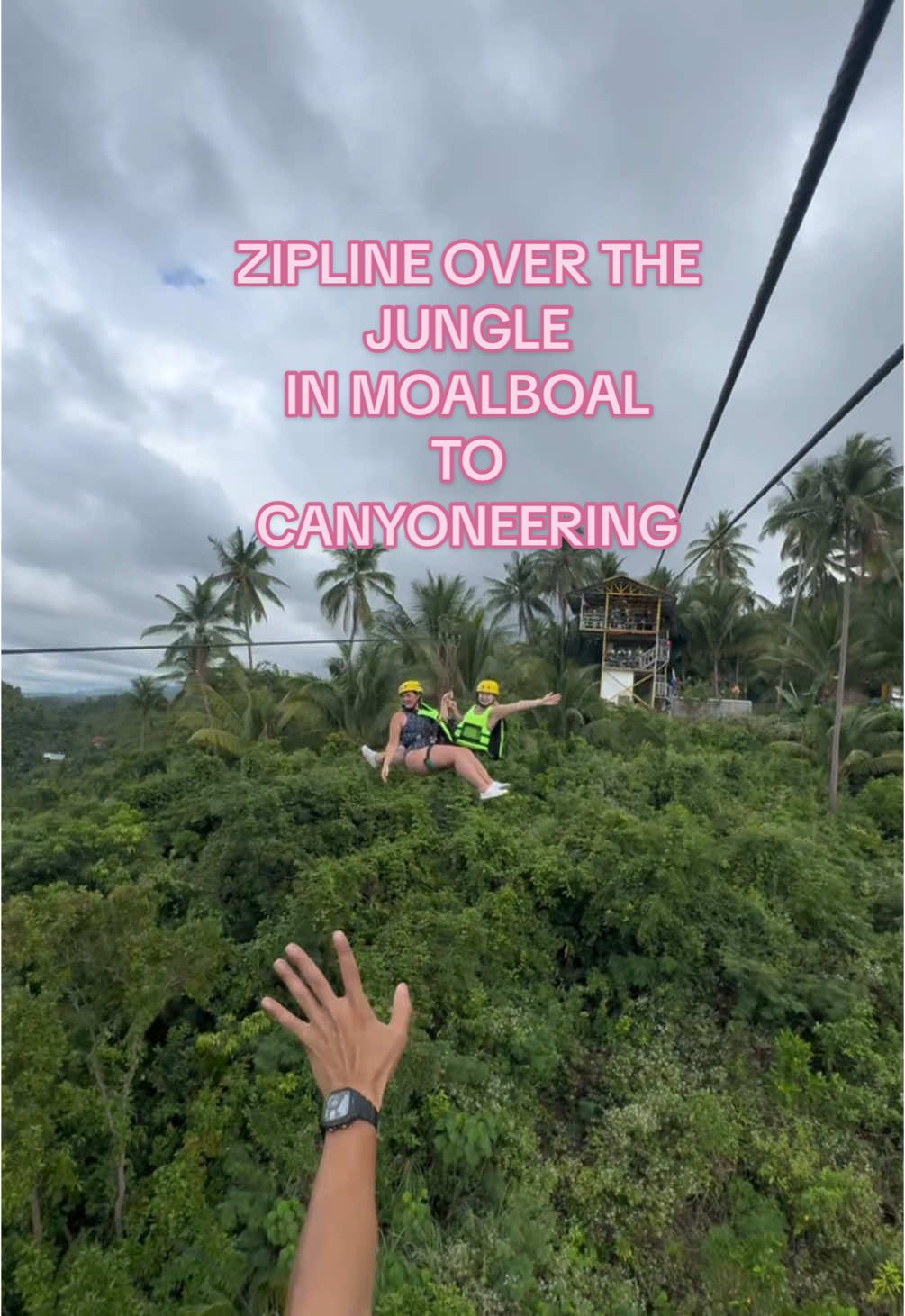 The BEST way to get to canyoneering in Moalboal! Zipline with me over the jungle in the Philippines 🇵🇭  #thingstodo #canyoneering #zipline #moalboal #jungle #cebu #moalboalcebu #recommendations #fyp #backpacking #southeastasia #southeastasia #bucketlist #philippines #philippinestravel #capcut 