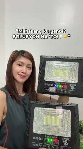 BUY 1 TAKE 1 3000w Solar Light💡☀️ #solarlights #3000w #buy1take1 #solarlight #light #affordable #quality #tiktokfinds #fyp 