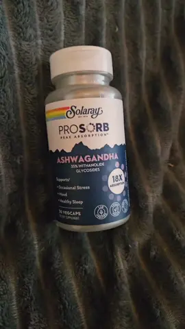 you need to try this Ashwagandha from @Solaray if you have issues sleeping! #ashwagandha #sleeping #mood #stress #solaray #vitamins 