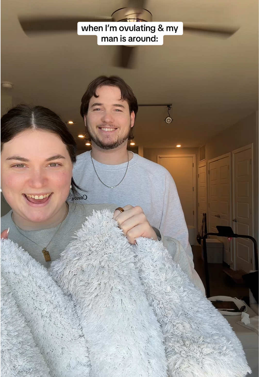 I know I’m not the only one👀 #ovulation #justgirlythings #couplecomedy 
