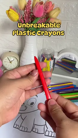 12/24/36 Colors Plastic Crayons