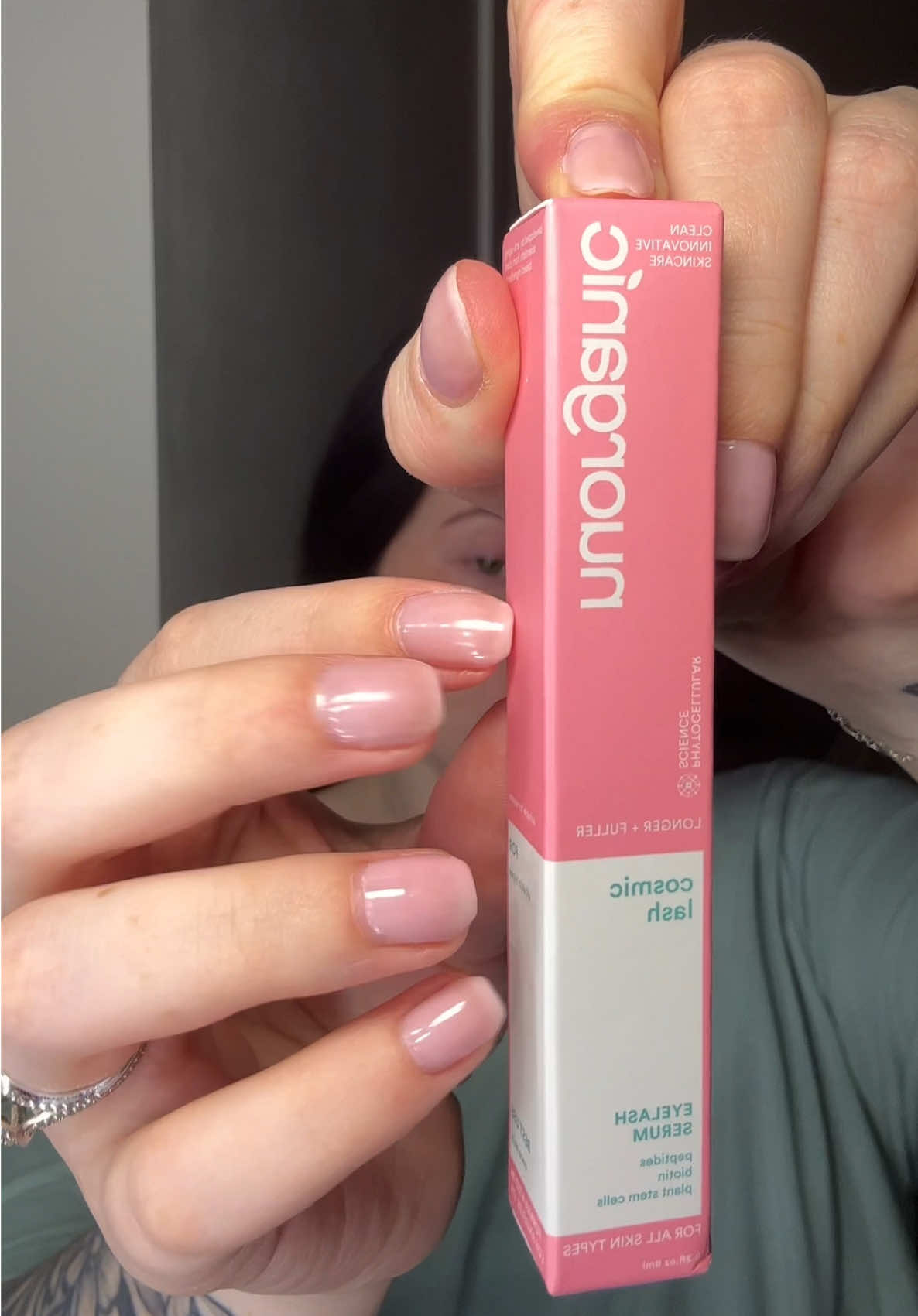 Anywho…. My postpartum eyelashes need this!! #nuorganic #lashserum #eyelashgrowth #longlashes #thickerlashes #postpartumhairloss #tiktokshopspringglowup #restock 