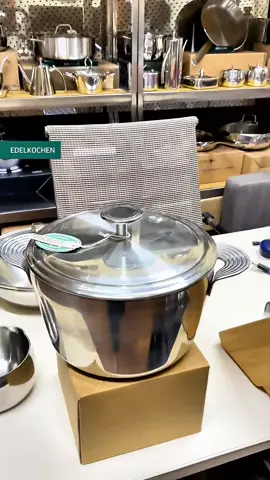Nồi inox 316 Edelkochen liền khối, sử dụng cho các loại bếp  #daoinox #edelkochen #vola #LIVE #TIKTOKLIVE #livespecial #freeship 