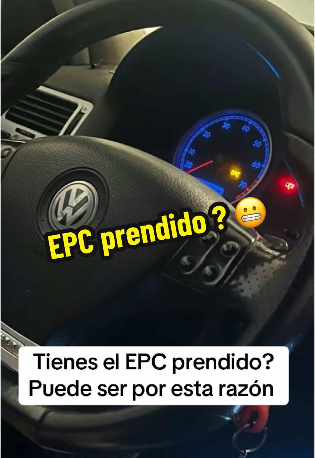 EPC prendido 😲? #lucesdefreno #epc #testigos #carros #jettamk4 #soluciones 