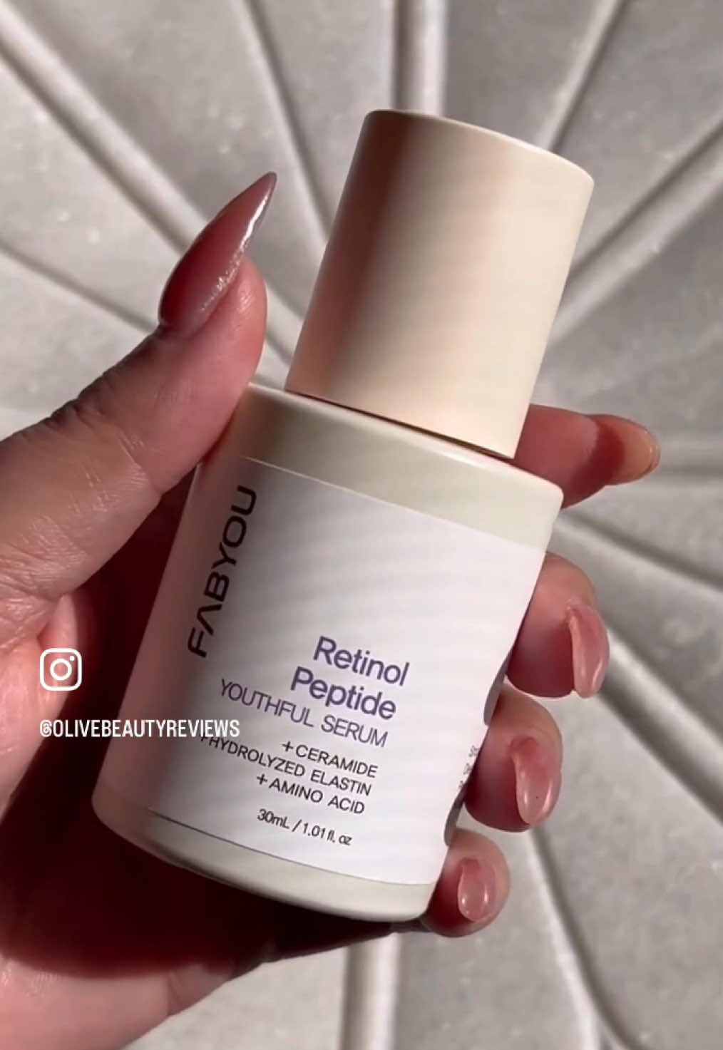 Gifted by @fabyou_global and @Korean Skincare & Cosmetics 💕 thank you! 💜 Fabyou Retinol Peptide Youthful Serum ✨ Firming and lifting serum ✨ Improves the appearance of fine lines and wrinkles  ✨ Peptides help with skin elasticity   This serum has been helping with skin turnover as I’ve been working to heal a recent acne flare up while traveling. Retinol is one of my favorite tools for combating breakouts and helping to clear them up. This serum is super gentle! I didn’t have any irritation using this product, which is a common problem I have with a lot of retinols.  🛍️ Available on Amazon US, JP #retinolserum #antiagingsolution #slowaging #peptideserum #peptideskincare 