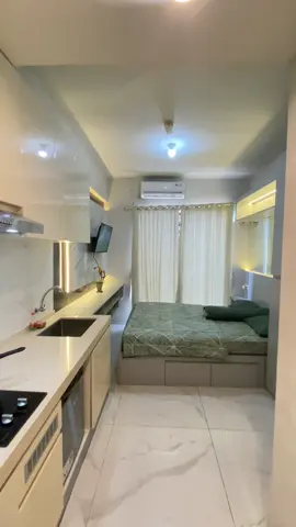 Skyhouse BSD, Full Furnish. Book By Wa di bio yaw🤏🏼 #skyhousebsd #fyp #apartementangerang #apartemenmurah #staycation #sewaharianapartemen 