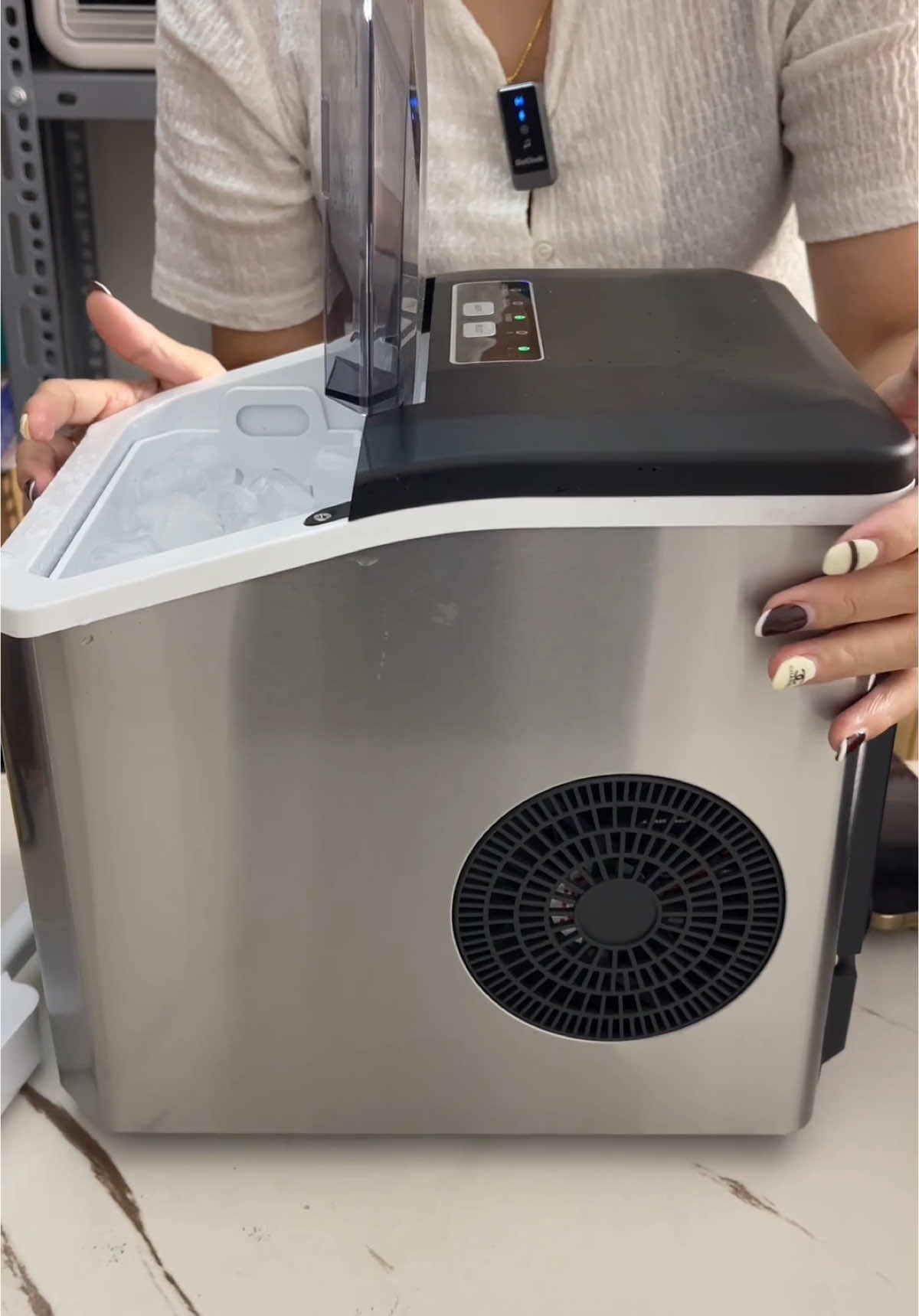 Máy làm đá viên #maylamda #maylamdavien #hahienhoa1 #xuhuong #thinhhanh #tienichgiadinh 