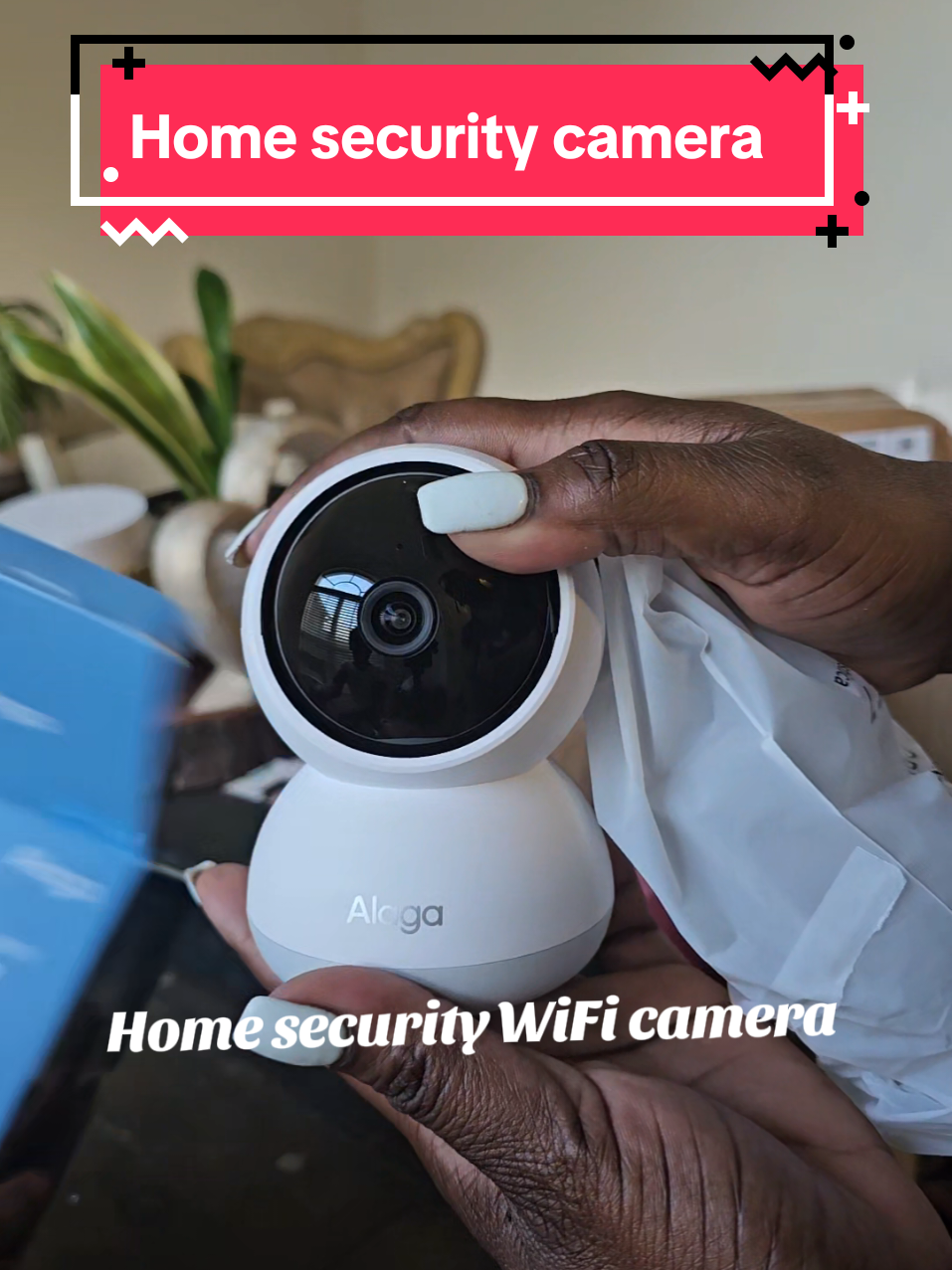 Sample Haul Pt1 Alaga home security camera. #wificamera #securitycamera #homesecurity #tiktokshopspringglowup 