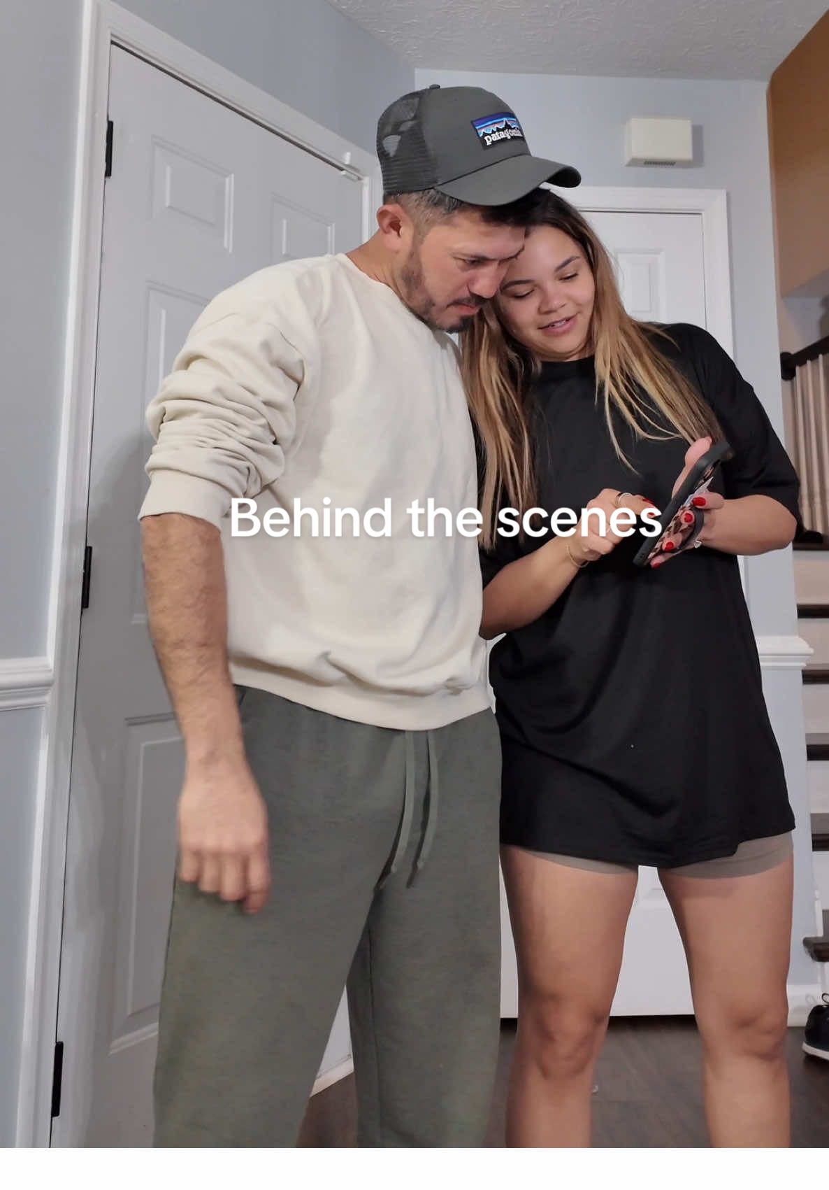I felt this one deserved a behind the scenes 🤣 #jossnunez #marriagehumor #husbandwife #behindthescenes #relatable 