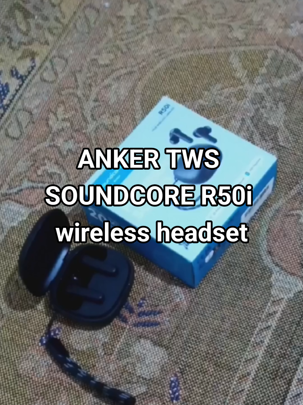 ANKER TWS SOUNDCORE R50i wireless headset bassnya berasa banget #anker #twssoundcorer50i #twssoundcore  #cuantanpabatas 