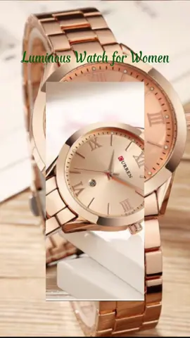 POSH is a luxurious and glamorous watch collection for ladies from Curren Watch. The stripe radiates shine that grabs everyone's attention around you. You can wear it both at offices and wedding occasions. Must have for those who love to set the trends among others.  