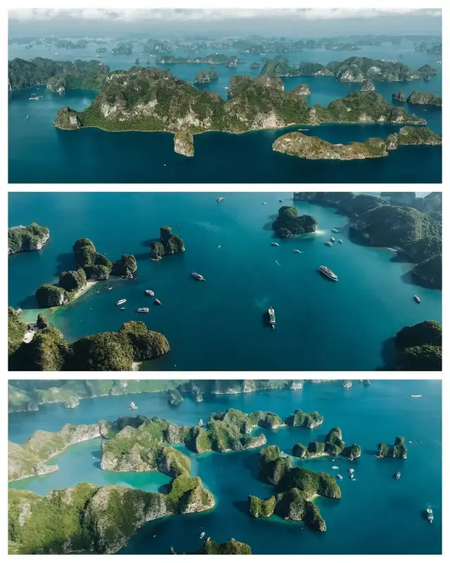 Vịnh Hạ Long - Di sản thiên nhiên thế giới với những hòn đảo đá vôi kỳ vĩ ở Quảng Ninh, Việt Nam 🏞✨️🌿 • • • 「 ᥫᩣ 。📍Ha Long Bay, Viet Nam 🇻🇳 ☀️」 ​​​ #halongbay #vietnam #vietnamtravel #nature #naturevibes #aesthetic #landscape #Lifestyle #travelphotography #foryou #viral 
