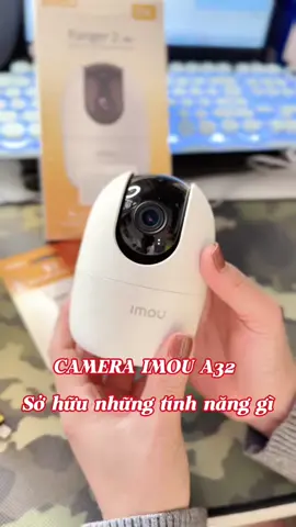 Camera IMOU A32 giá thành hợp lý sở hữu nhiều tính năng nổi bật. Hỗ trợ chức năng đàm thoại hai chiều với loa to rõ ràng, bảo hành dài hạn ##xuhuong##thoameone##cameratrongnha##cameragiamsat##camera##imou##a32