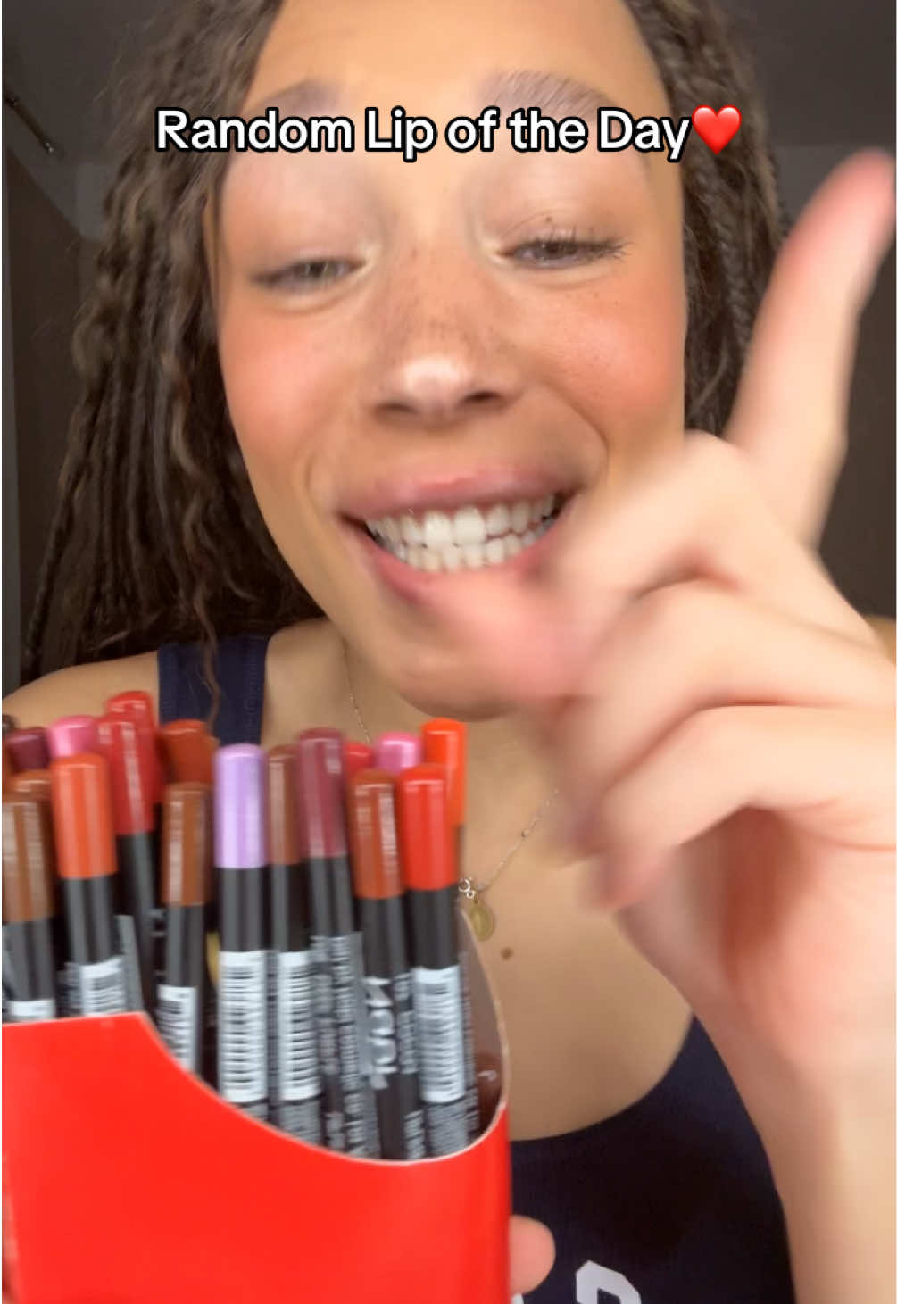 Oh I like this one 😏 #randomlipcombo 