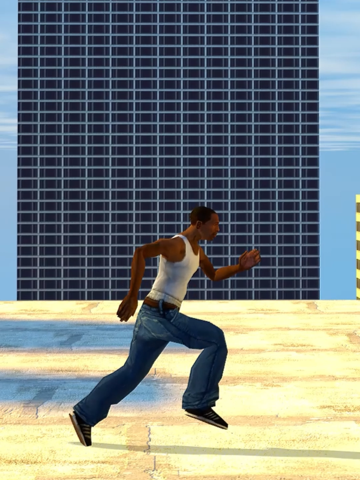 SFM CJ parkour #loop #SFM #garrysmod #gta #sanandreas #CJ #feed #run #failed #fail #animation