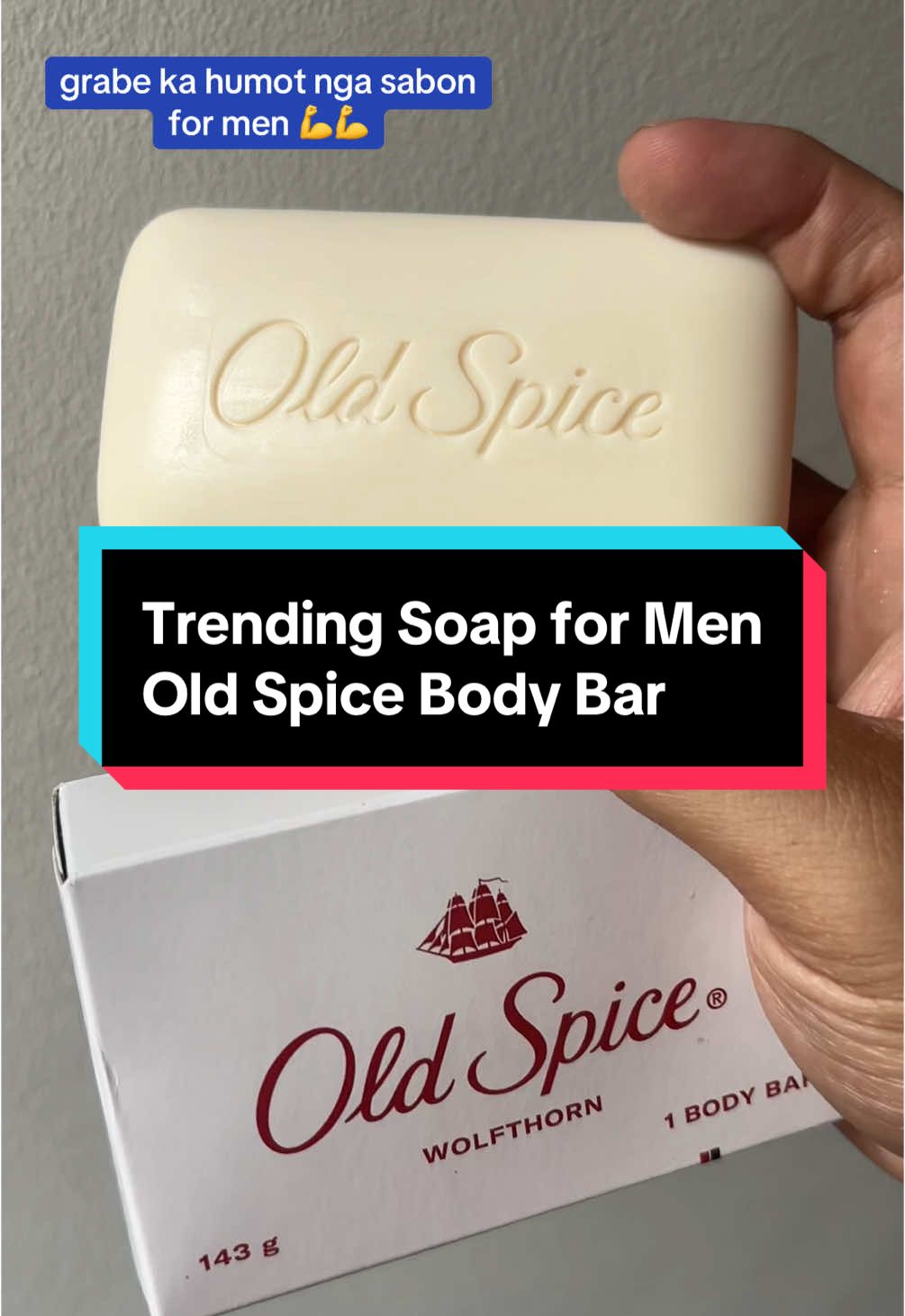 Old Spice Soap for men 💪💪 #oldspice #oldspicesoap #fragrant #fragrance #elegant #trendingsoap #bodywash 
