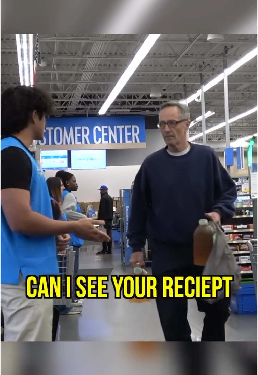 He was not having it…😭😭😭 #foryou #fyp #fypシ #video #watch #clips #tiktok #record #viralvideo #viraltiktok #trending #funny #funnyvideos #funnyvideo #laugh #prank #walmart #store #public 