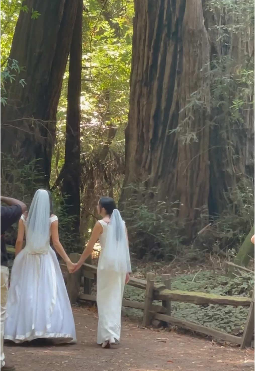 history will say they were roommates #wlw #lesbiansoftiktok #bride 