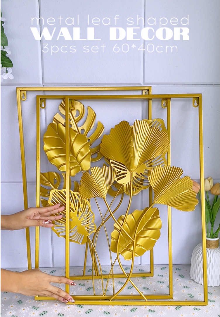 lakas maka aesthetic sa bahay✨ #walldecor #metalwalldecor #aestheticwalldecor #goldwalldecor #metalframe 