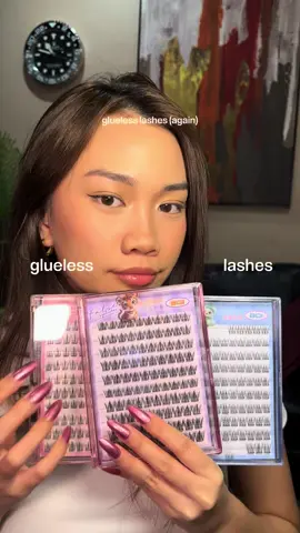 me and my love for glueless lashes LOL 🫦 #Gluelesslashes #EyelashClusters #Falsies #FalseLashes #ClusterLashes #BQI #BeautyPH #FYP #ForYou #ForYouPage  