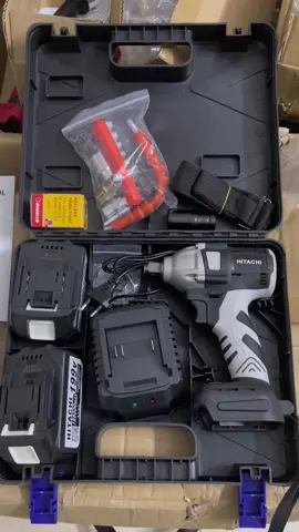 Máy siết bulong Hitachi 199v,Động cơ  không chổi than,Chân pin phổ thông 4cm~!