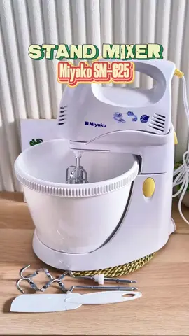Rekomendasi Stand Mixer 2in1 Yang Dilengkapi Dengan Mangkuk Yang Berputar Secara Otomatis Miyako SM-625 #miyako #standmixer #mixer #mixerkue #mixermiyako #mixermurah #belilokal #ramadhanekstraseru #cuantanpabatas #paydaysale #wibgajian 