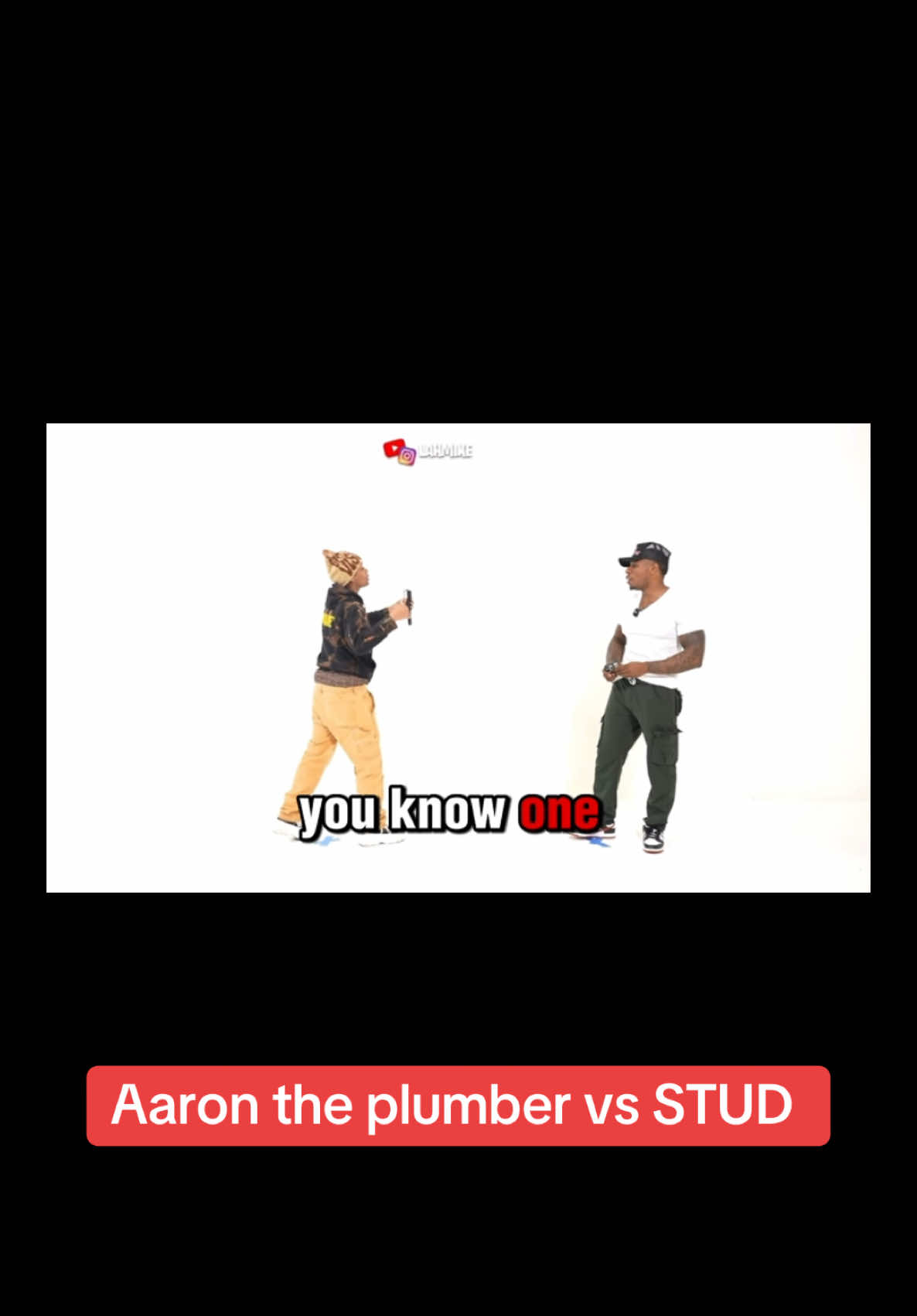 Aaron the Plumber vs Stud #aarontheplumbertiktok #studgirl #studs #viraltiktok #20vs1 