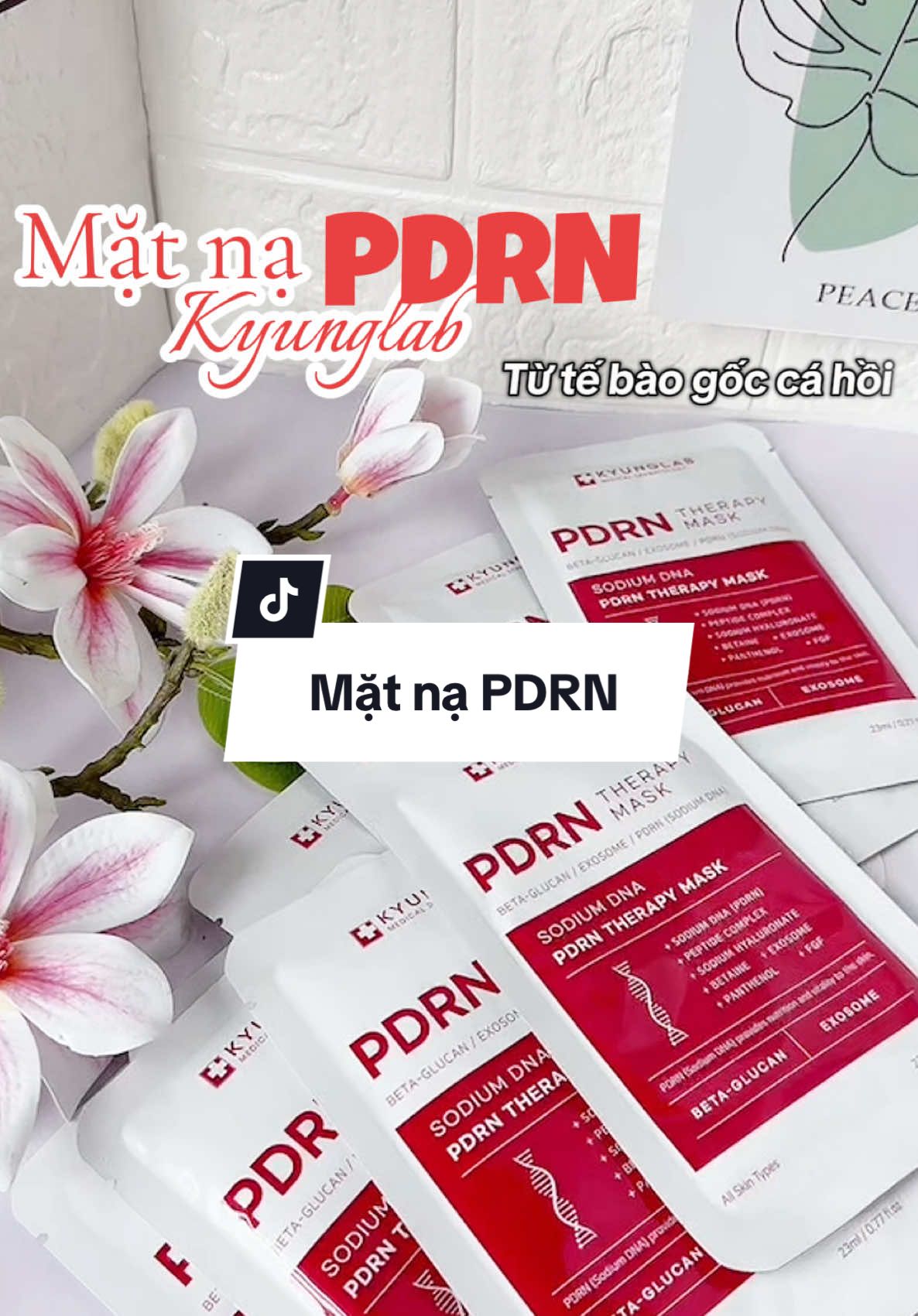 Mặt nạ PDRN 👏🏻👏🏻  #xuhuong #review #miuriviu #matna #matnacapam #mask #capam #cangbong #trehoada 