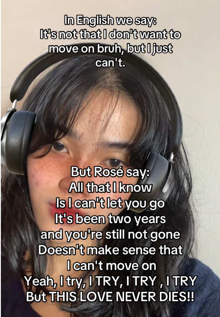 I do it babe, she did @ROSÉ #roses_are_rosie #ROSIE #2years #rose #rosé #blackpink #song #sad #moveon 