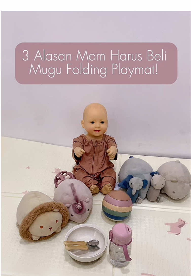 Ini dia 3 alasan Mom harus beli Mugu Folding Playmat! Segera dapatkan Mugu Folding Playmat di keranjang kuning atau Mommy bisa Join LIVE Mugu Official sekarang juga! #matrasbayi #playmatebaby #matrasbermain #mugu #mugubaby #diskon #hargaspesial #tiktok #live  
