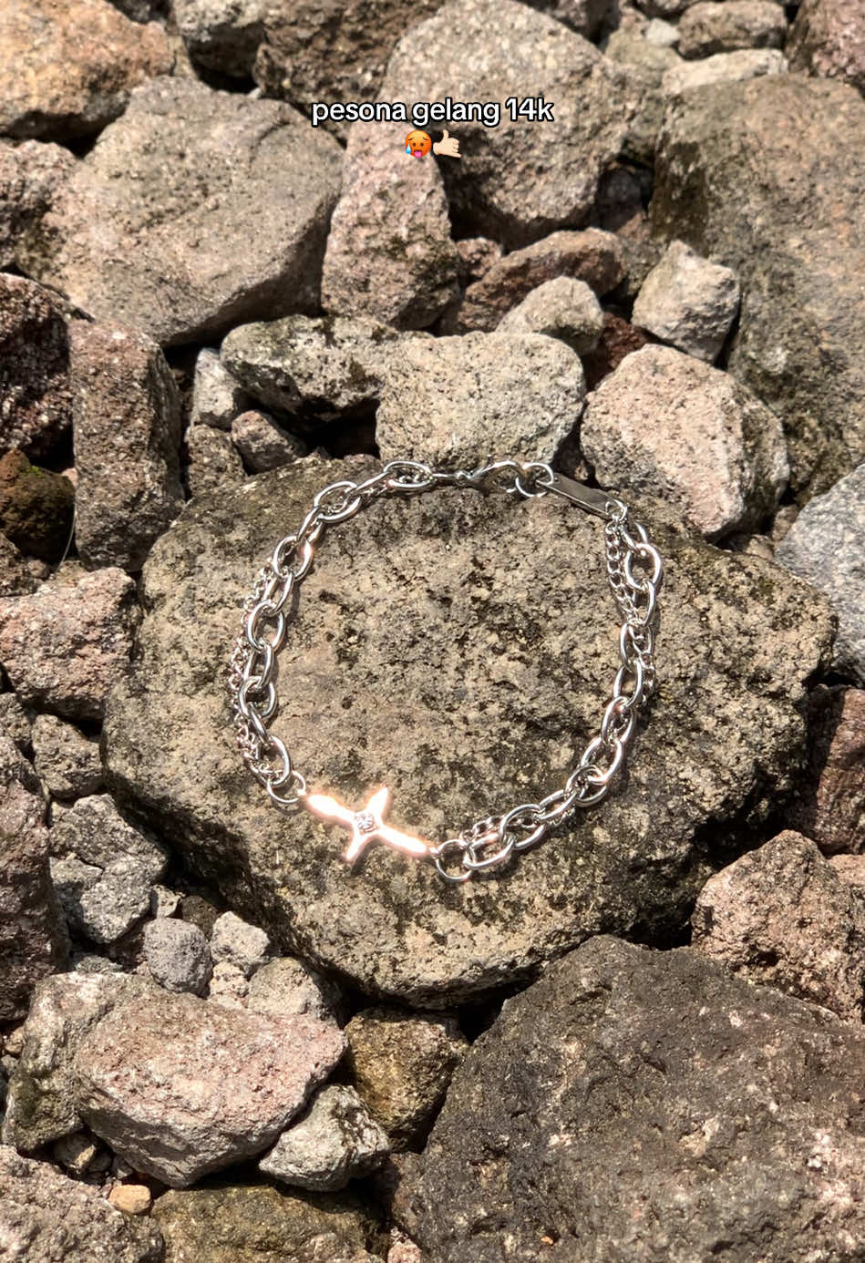 Pesona dua layer 🥵🔥 #JelajahRamadan #RamadanDiTikTok #foryou #fyp #xzyabc #xybca #gelang #gelangtangan #gelangtitanium #gelangtitaniumantikarat #gelangtitaniummurah #gelangmurah #gelangpria #gelangwanita #gelangcowok #gelangdualayer 