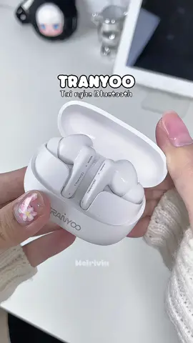 Tai nghe Bluetooth sang xịn mịn giá mềm chống ồn, đeo êm✨#review #xuhuong #trending #viral #unboxing #fyp #tainghebluetooth #tainghekhongday #tranyoo #tienich #taiphone 