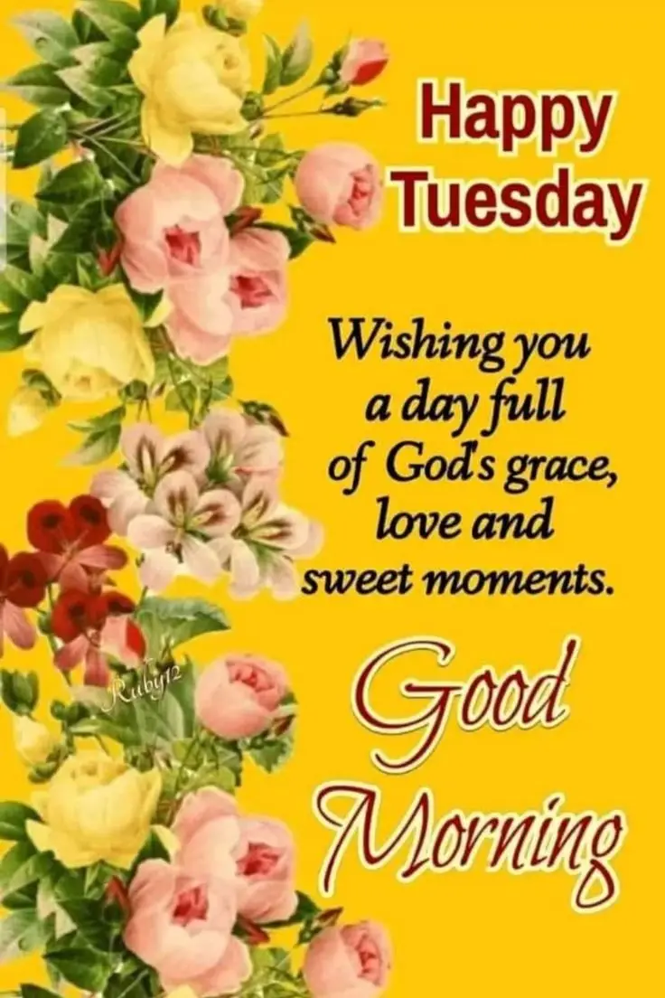 Tuesday blessings to everyone have a great day #foryoupage #fyp #fypシ゚ #❤️💕❤️💕 