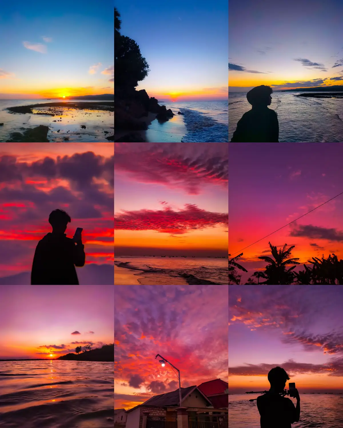 cek kolom komentar, isinya foto sunset semua😱
