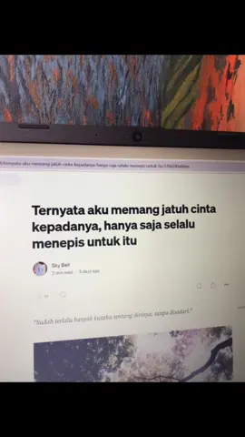 pada jatuh cinta yang telat untuk disadari. #fyp 