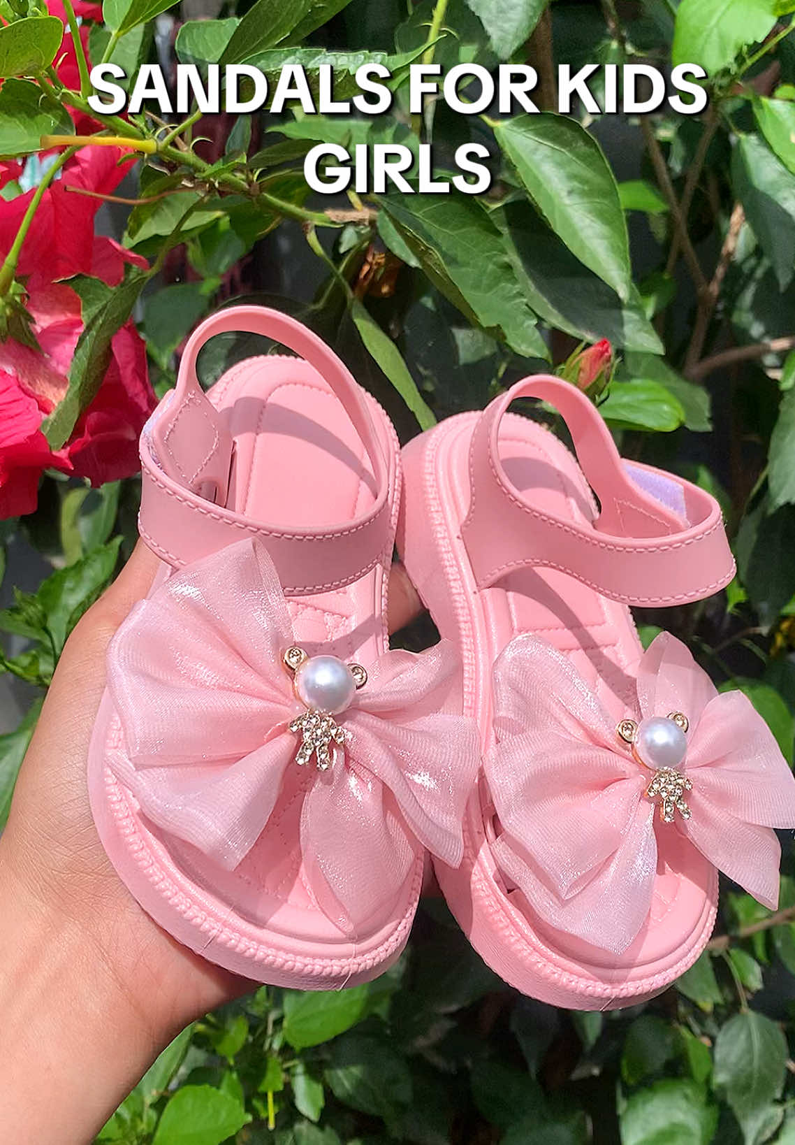 WIB SANDALS FOR KIDS GIRLS WITH BUTTERFLY RIBBON PEARL BEAR #wibsandalsforkids #sandals #sandalsforkids #sandalsforgirls #sandalsforkidsgirls #footwear #foryou #trending 