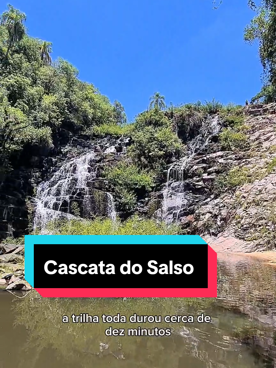 Cachoeiras com usinas abandonadas tem meu ❤️ 📌 Cascata do Salso em Caçapava do Sul/RS. #cascatadosalso #cacapavadosul #riograndedosul #turismonosul #verão #calor 