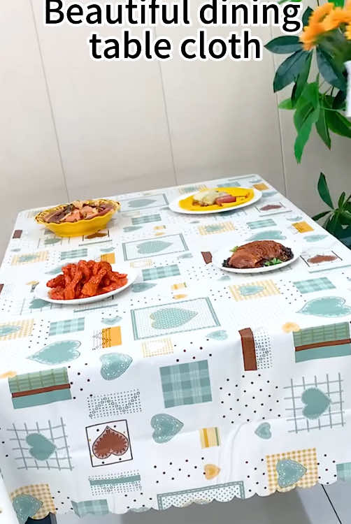 PVC Rectangle Tablecloth | Oil#fyp #tiktok #fashiontiktok #tiktokmadebuyit #popular #TikTokShop #fashion #foryou 