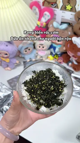 Rong biển trộn cơm 🍚🍙#pikayy #xuhuong #rongbientroncom #rongbienhanquoc 