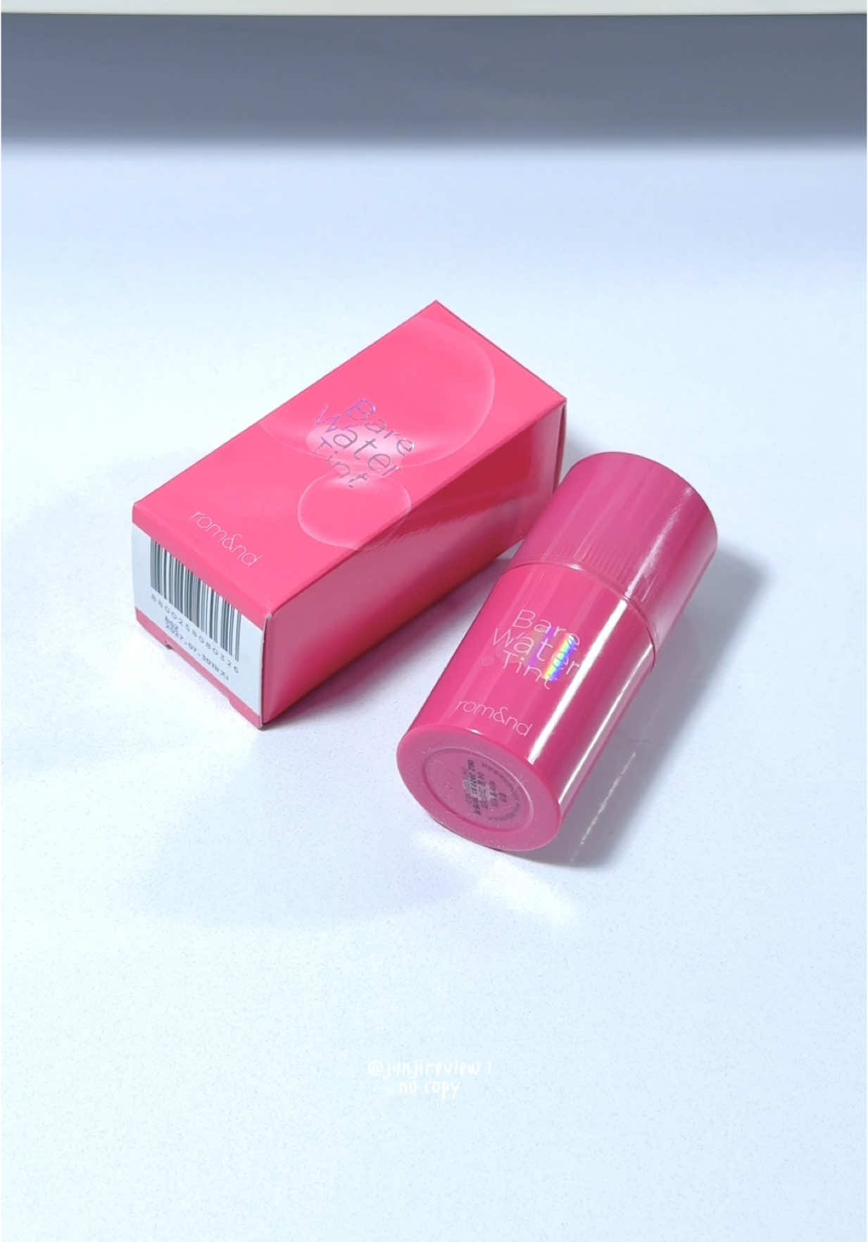 rom&nd bare water tint 04 🎀🤲🏻 โทนชมพูน่ารักมาก ติดทนแบบสุด  #romand #รีวิวลิป 