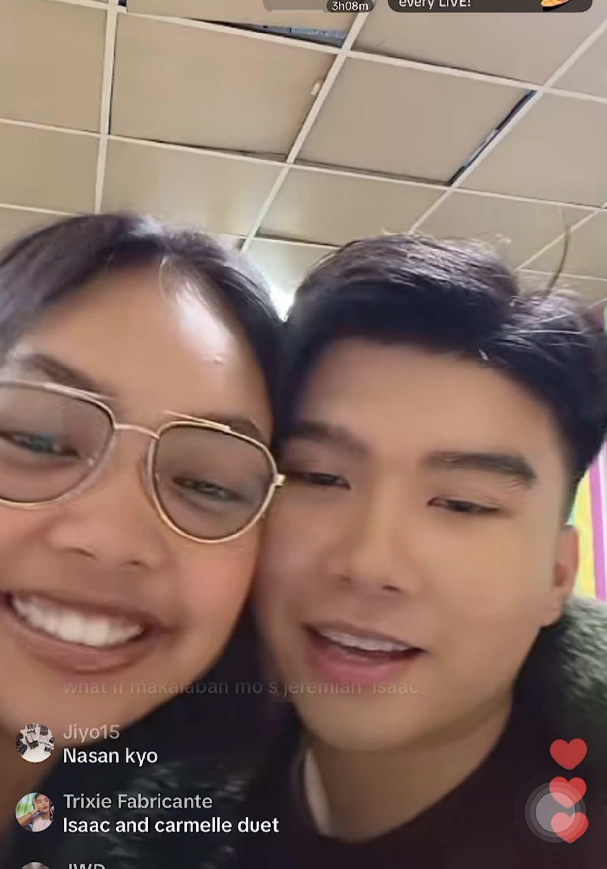 Mag Juwa ba kayu?! 🤣 😆 🤣  Kulitan sa live ng iba habang wala sya CTTO: MaryKhems’s live #carmellecollado #carmelle #isaac #isaaczamudio #tnt #schoolshowdown #grandchampion #funny #funnymoments #harutan #live #fyp #foryoupage 