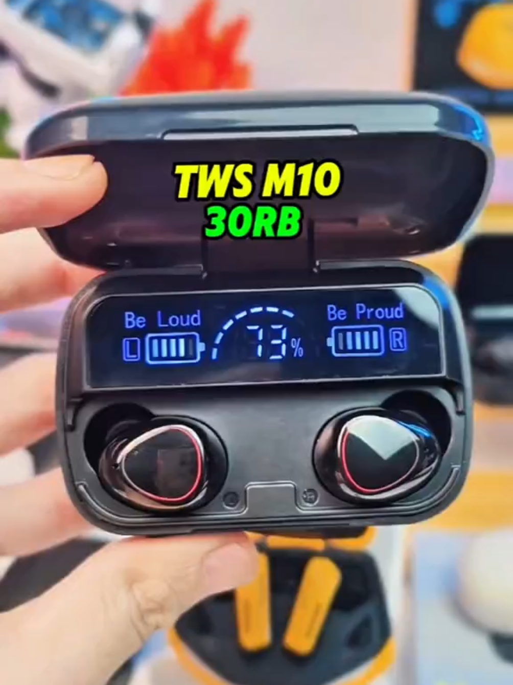 30rb an aja.... TWS M10  #tws #twsgamingmurah #twsbluetooth #twsgaming #twsmurah #ramadhanekstraseru #cuantanpabatas #wibgajian 