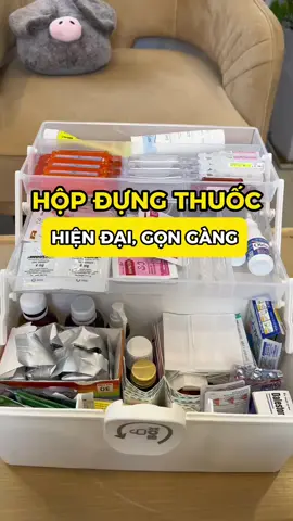 Rất gọn gàng lại tiện luôn các bác ơi #yeubepnghiennha #hopdungthuoc #hopthuocgiadinh #hopthuoc #giadungtienich #nhacuadoisong #homeandliving #xuhuong #tiktokviral #fyp 